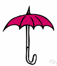 gamp - colloquial terms for an umbrella
