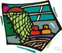 dragger - a fishing boat that uses a trawl net or dragnet to catch fish