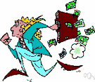 unethically - in an unethical manner