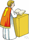 service book - a book setting forth the forms of church service