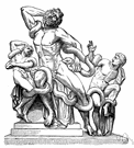 Laocoon - (Greek mythology) the priest of Apollo who warned the Trojans to beware of Greeks bearing gifts when they wanted to accept the Trojan Horse