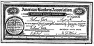 traveler's check - a letter of credit issued by a bank or express company that is payable on presentation to any correspondent of the issuer