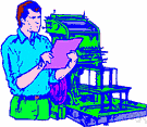 typography - art and technique of printing with movable type