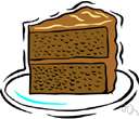 chocolate cake - cake containing chocolate