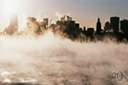 atmospheric state - the weather or climate at some place