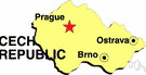 Ostrava - an industrial city in northwestern Czech Republic in the Moravian lowlands