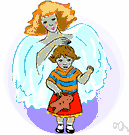 Guardian spirit - an angel believed to have special affection for a particular individual