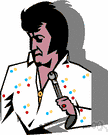 Elvis Presley - United States rock singer whose many hit records and flamboyant style greatly influenced American popular music (1935-1977)