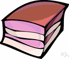layer cake - cake having layers held together by a sweet filling and usually covered with frosting