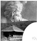 Mount Asama - a volcano in central Honshu near Nagano