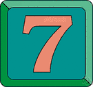 VII - being one more than six