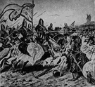 battle of Crecy - the first decisive battle of the Hundred Years' War