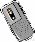 cassette recorder - a recorder for recording or playing cassettes