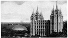Mormon Tabernacle - the Mormon temple