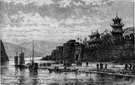 Nan River - a river of western Thailand flowing southward to join the Ping River to form the Chao Phraya