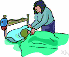 bedtime - the time you go to bed