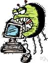 malevolent program - a computer program designed to have undesirable or harmful effects
