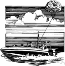 paragliding - gliding in a parasail