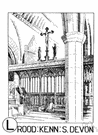 rood screen - a screen in a church rood screen - a screen in a church