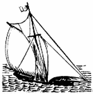 racing yacht - an expensive vessel propelled by sail or power and used for cruising or racing