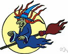 beldame - an ugly evil-looking old woman