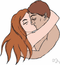 lie with - have sexual intercourse with