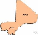 French Sudan - a landlocked republic in northwestern Africa