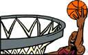 field goal - a score in basketball made by throwing the ball through the hoop
