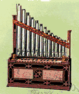 Organ pipe - the flues and stops on a pipe organ