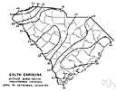 Savannah River - a river in South Carolina that flows southeast to the Atlantic