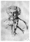 Jules de Goncourt - French writer who collaborated with his brother Edmond de Goncourt on many books (1830-1870)