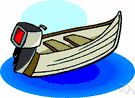 outboard - a motorboat with an outboard motor