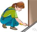 sliding door - a door that opens by sliding instead of swinging