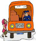 bus driver - someone who drives a bus