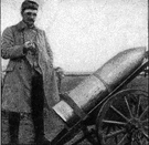 artillery shell - a shell fired by artillery