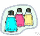 bath oil - a scented oil added to your bath water