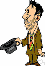 beggarman - a man who is a beggar