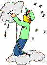 eradicator - someone who exterminates (especially someone whose occupation is the extermination of troublesome rodents and insects)