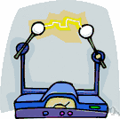 electric arc - electrical conduction through a gas in an applied electric field