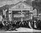 Passion play - a play representing the Passion of Christ