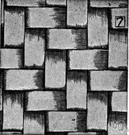 twill weave - a weave used to produce the effect of parallel diagonal ribs