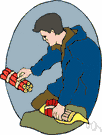 blaster - a workman employed to blast with explosives