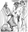 Philemon - (Greek mythology) a simple countryman who offered hospitality to Zeus and Hermes when they came to earth without revealing their identities in order to test people's piety