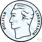bolivar - the basic unit of money in Venezuela