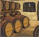 wine cellar - storage space where wines are stored