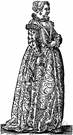 mantua - loose gown of the 17th and 18th centuries