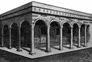 Moorish architecture - a style of architecture common in Spain from the 13th to 16th centuries
