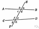 external angle - the supplement of an interior angle of a polygon