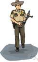 trooper - a state police officer