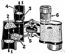diverging lens - a lens such that a parallel beam of light passing through it is caused to diverge or spread out